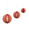 Hello Honey® 3ct. Honeycomb Paper Ball Ornaments